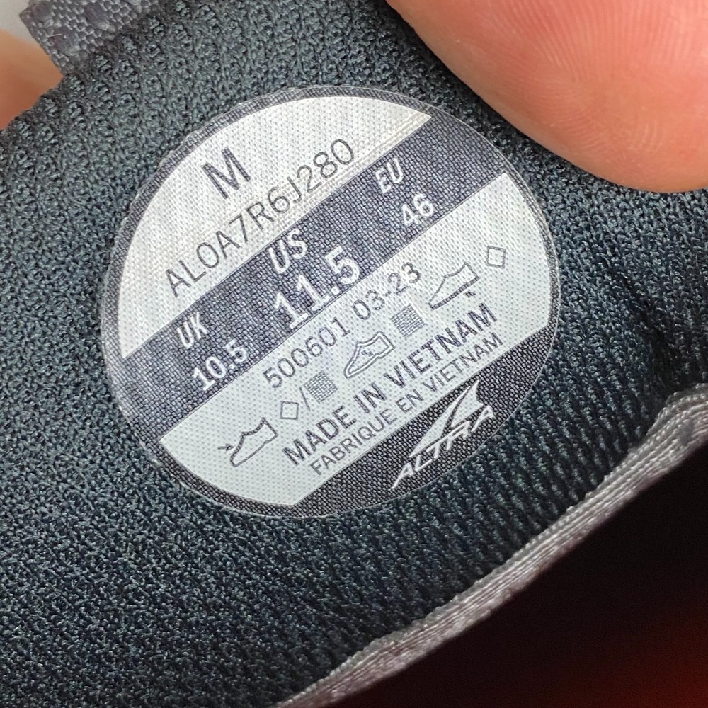 Altra Altra Lone Peak All Weather Low 2 Mens 11.5 Hiking trail waterproof - Picture 10 of 11